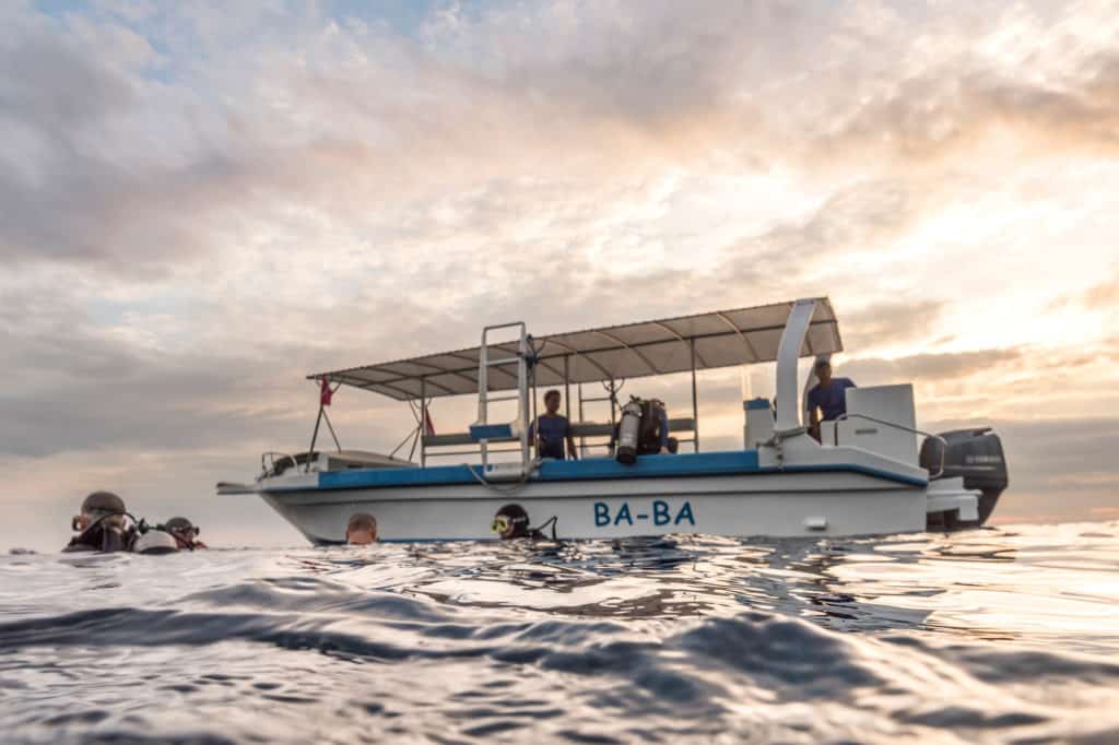 Boat Dive in Bali