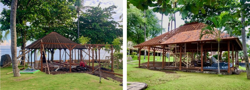Siddhartha Bali Yoga Studio Renovation in Progress