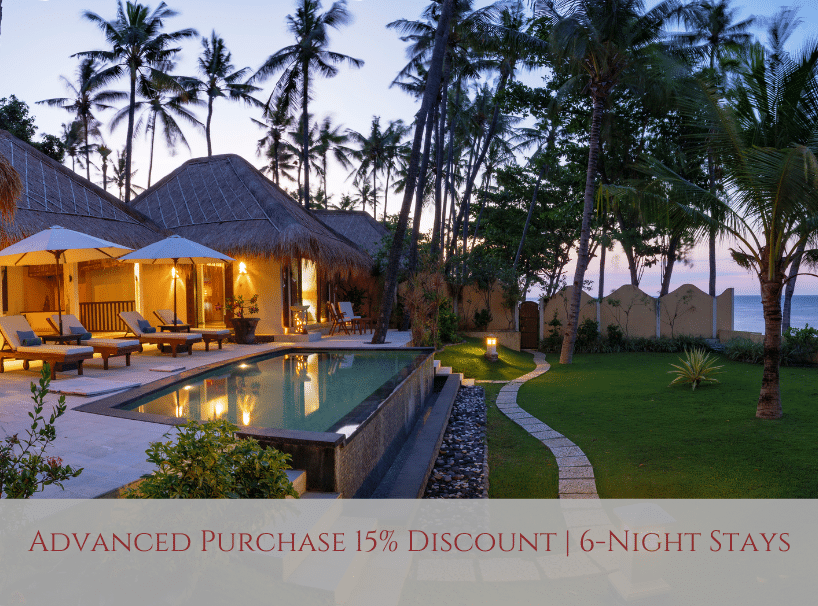Siddhartha Bali Special Offers Advanced Purchase August 2024